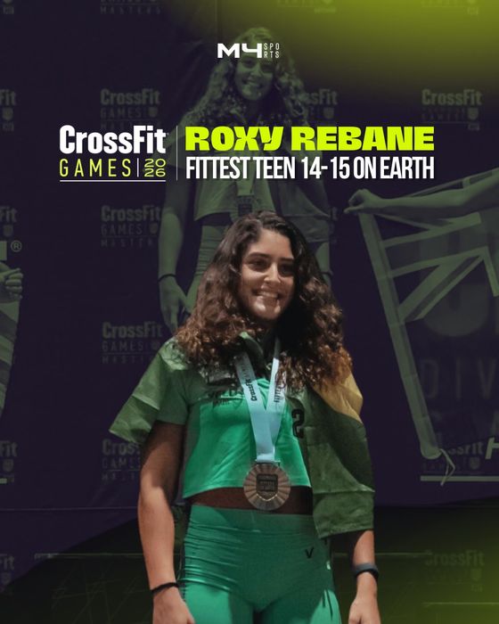 Post da atleta Roxy Rebane, campeã do CrossFit Games 2026